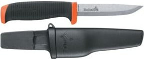 Hultafors Arbeitsmesser aus Karbonstahl in Schwarz mit Kunststoffgriff, Gesamtlänge: 208 mm, Klingenlänge: 93 mm - Bild 1