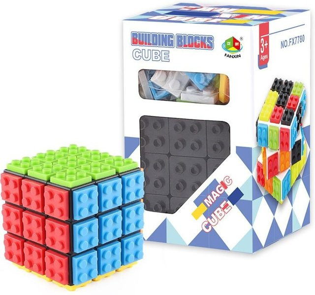 LEGO 3x3 Speed Cube mit Bausteinen, Lernspielzeug, Schwarz, ab 6 Jahre - Bild 1