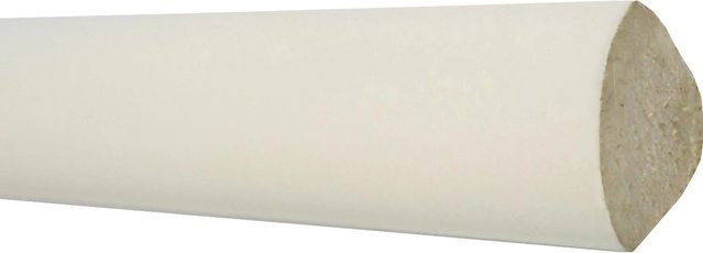 Döllken Profiles Viertelstab aus Hartschaum in Weiß, Breite: 1,5 cm, Länge: 250 cm - Bild 1