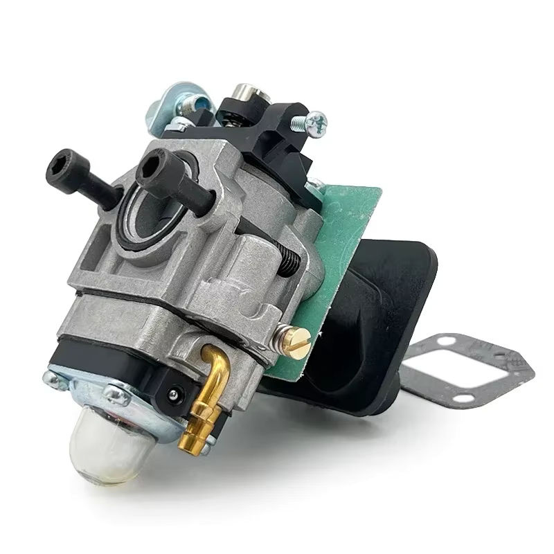 Victopeak Vergaser Set mit Schraube, Ansaugrohr und Dichtung für Grasschneidermotoren 40–5 und 44–5 - Bild 3