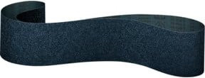 Klingspor Schleifband Zirkonkorund CS416Y für Metall, Körnung 60, Farbe Schwarz, B: 7,5 cm, L: 200 cm - Bild 1