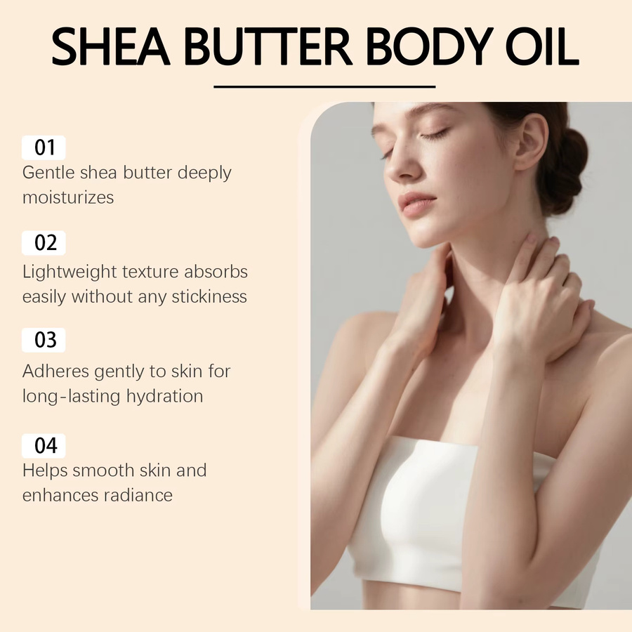 OceAura Körperöl Sheabutter, 100 ml, Unisex - Bild 3
