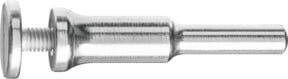 PFERD TOOLS Werkzeughalter für Schleifwerkzeuge in Silber mit Bohrungs-Ø 5 mm, Spannbereich 0-10 mm und Schaft-Ø 6 mm - Bild 1