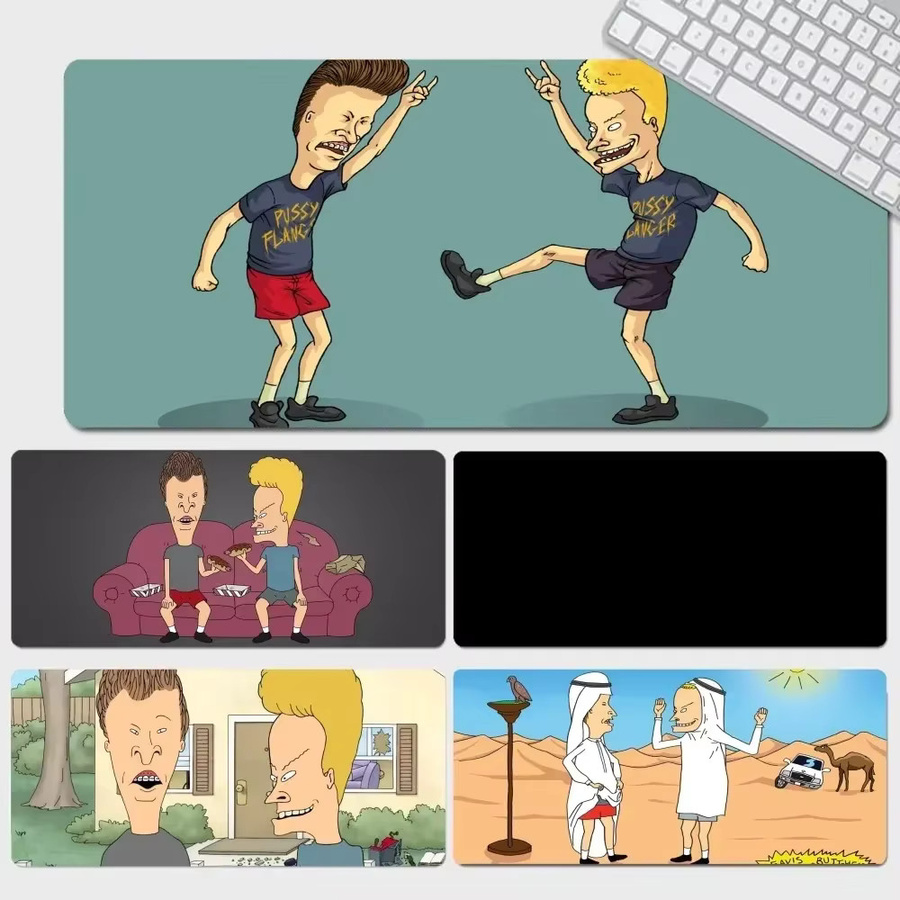 Beavis And Butthead Schreibunterlage und Mauspad in Multicolour, rutschfest und verdickt für Büro, Schule und Gaming - Bild 3