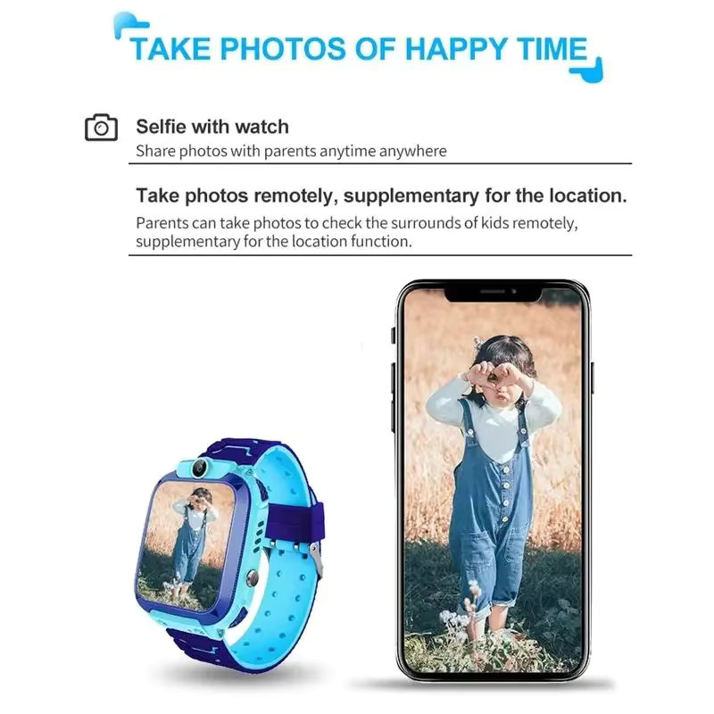 Oppo 4G Kinder-Smartwatch mit Anruffunktion und Kamera in Pink - Bild 3