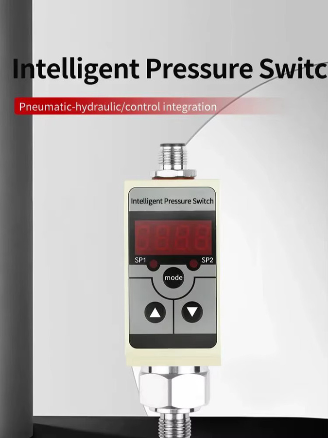 XUYANGQIDIAN Intelligenter Druckschalter mit LCD-Display für Öl, Gas, Wasser und Luft mit 2 PNP und 4-20mA Ausgang sowie 0-10Mpa, 0-40Mpa und 0-60Mpa Optionen - Bild 4
