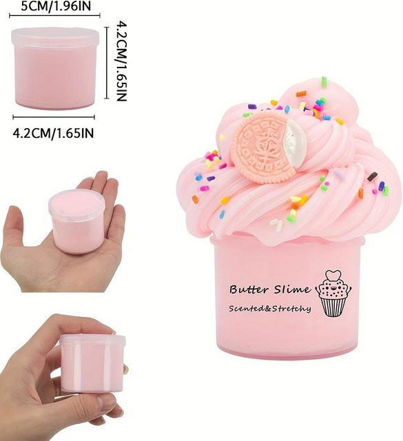 Kidsly Butter Fluffy Slime Kit, Duftschleim, ab 14 Jahren - Bild 1