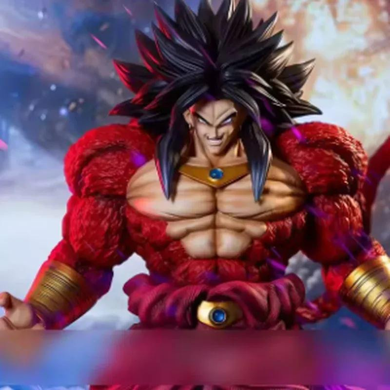 Yiran toy 1 Dragon Ball Anime Super Saiyan 4 Broly Figur 30cm - Bild 3