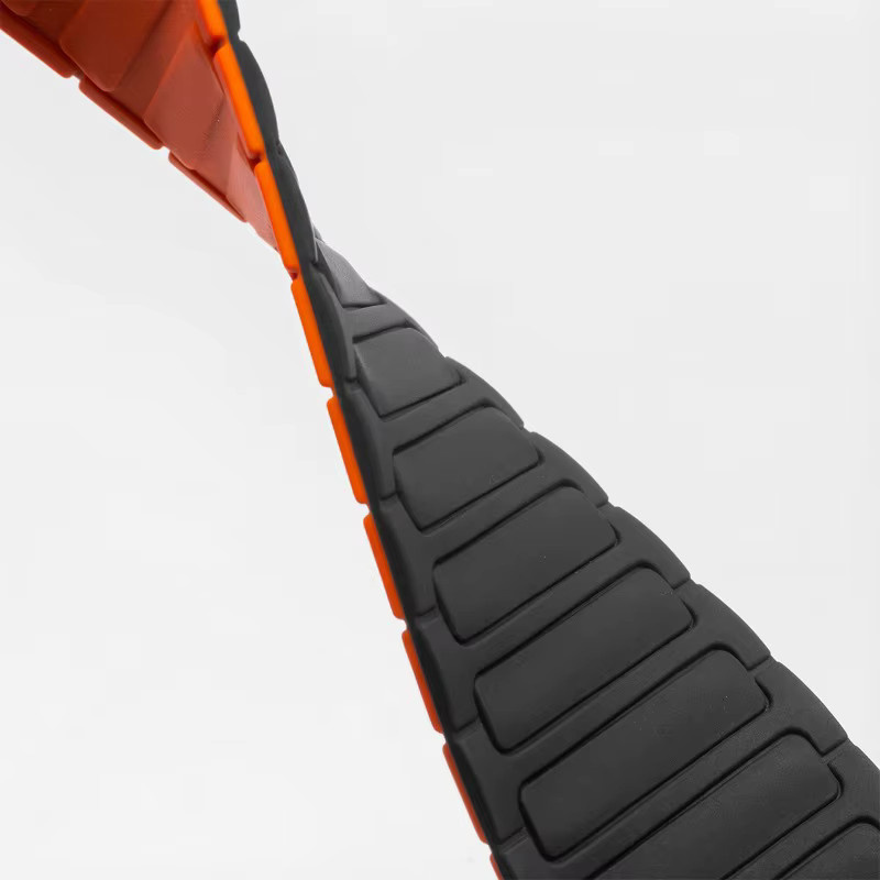 CAOWTAN Uhrenarmband Silikon, Schwarz, für Apple Watch - Bild 3