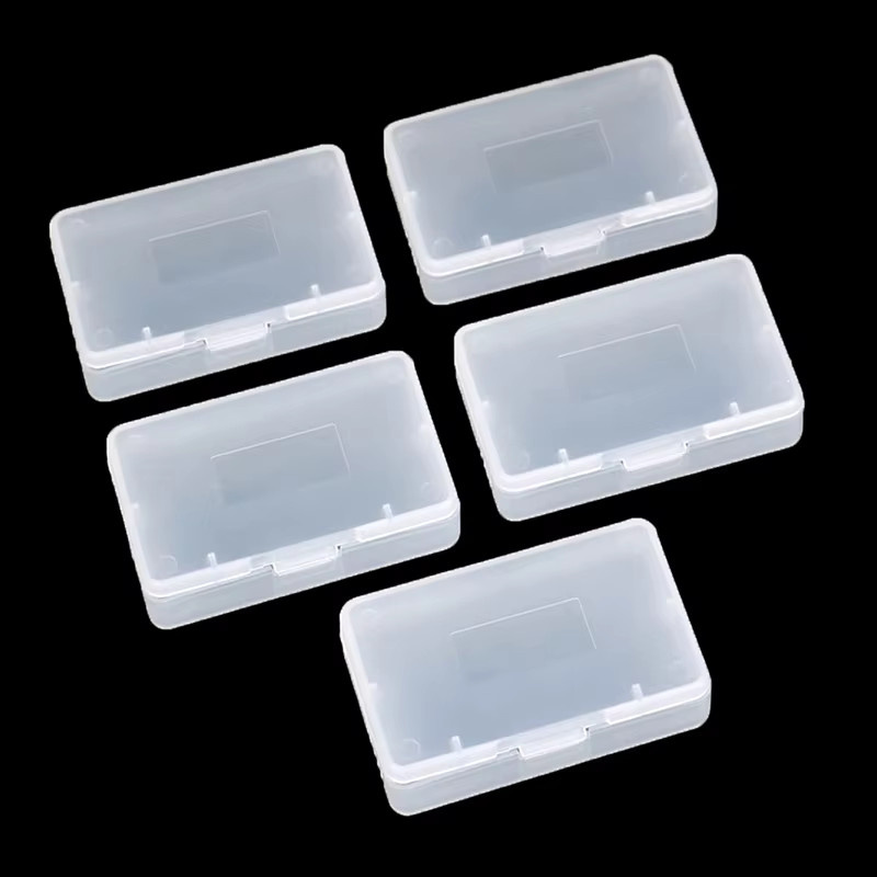 JETTING 5er Set transparente Aufbewahrungsboxen für Game Boy Advance GBA und GBA SP zum Schutz deiner Spielkarten und Patronen - Bild 2