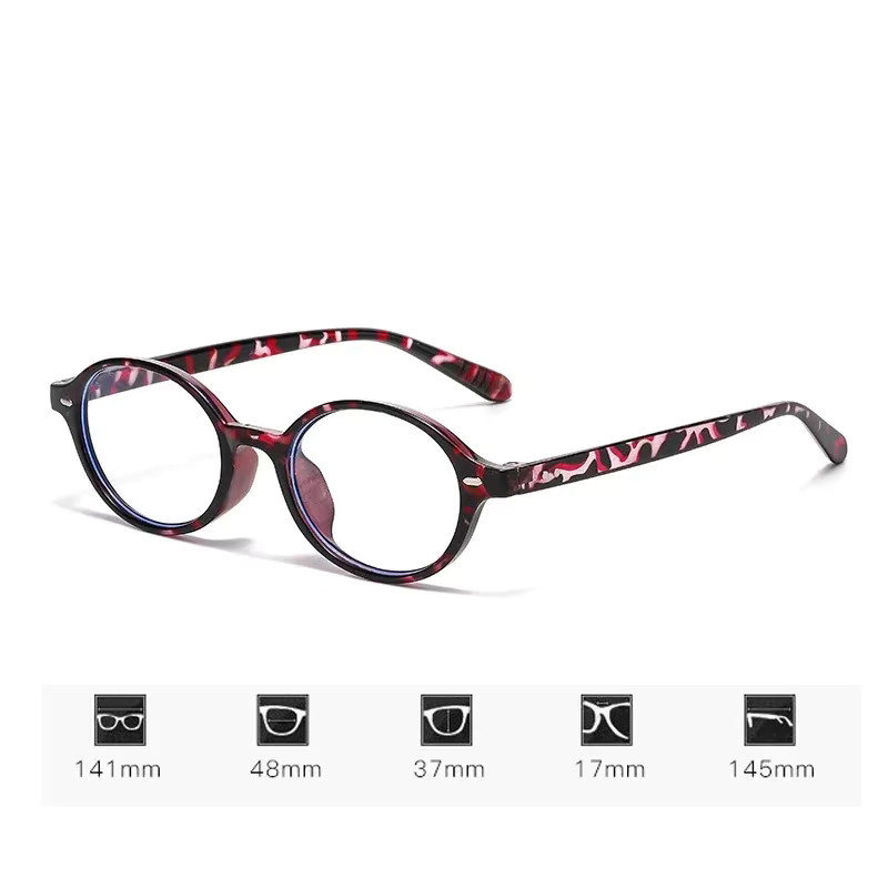 ZRGAE Lesebrille, oval, Vollrand, Kunststoff, multicolor, Unisex - Bild 3