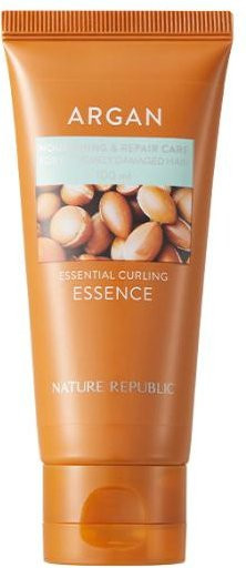 Nature Republic Argan Essential Curling Essence Serum, 100 ml, strapaziertes Haar - Bild 1