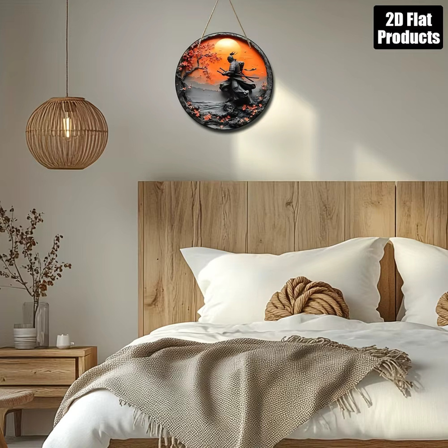 CIFBUY Kampfkunst-Schild, runde dekorative Plakette in Multicolour, Durchmesser: 20,32 cm - Bild 4