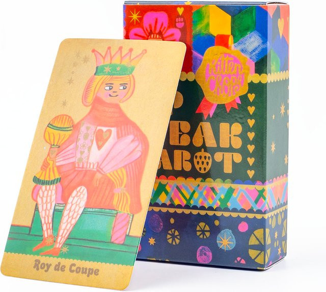 Pipspeak Tarot-Wahrsagungsdeck im Marseille-Stil, Brettspiel, ab 14 Jahren - Bild 1