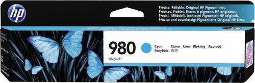 HP Original Druckerpatrone 980 Tinte Cyan D8J07A - Bild 1