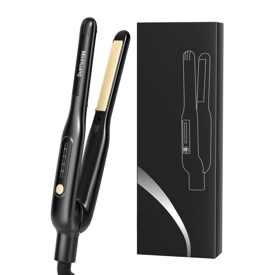 minhuang Haarglätter mit LCD-Display, Negativ-Ionen-Technologie, Unisex - Bild 5