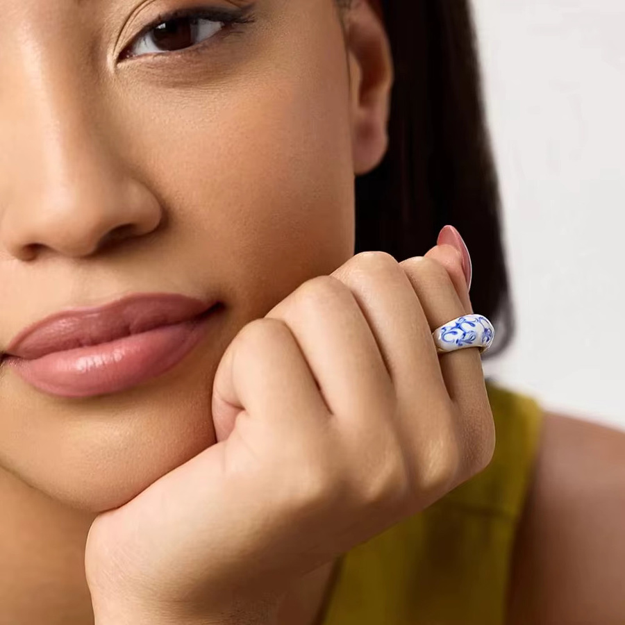 Erpels Ring, Edelstahl, Zirkon, Damen - Bild 2