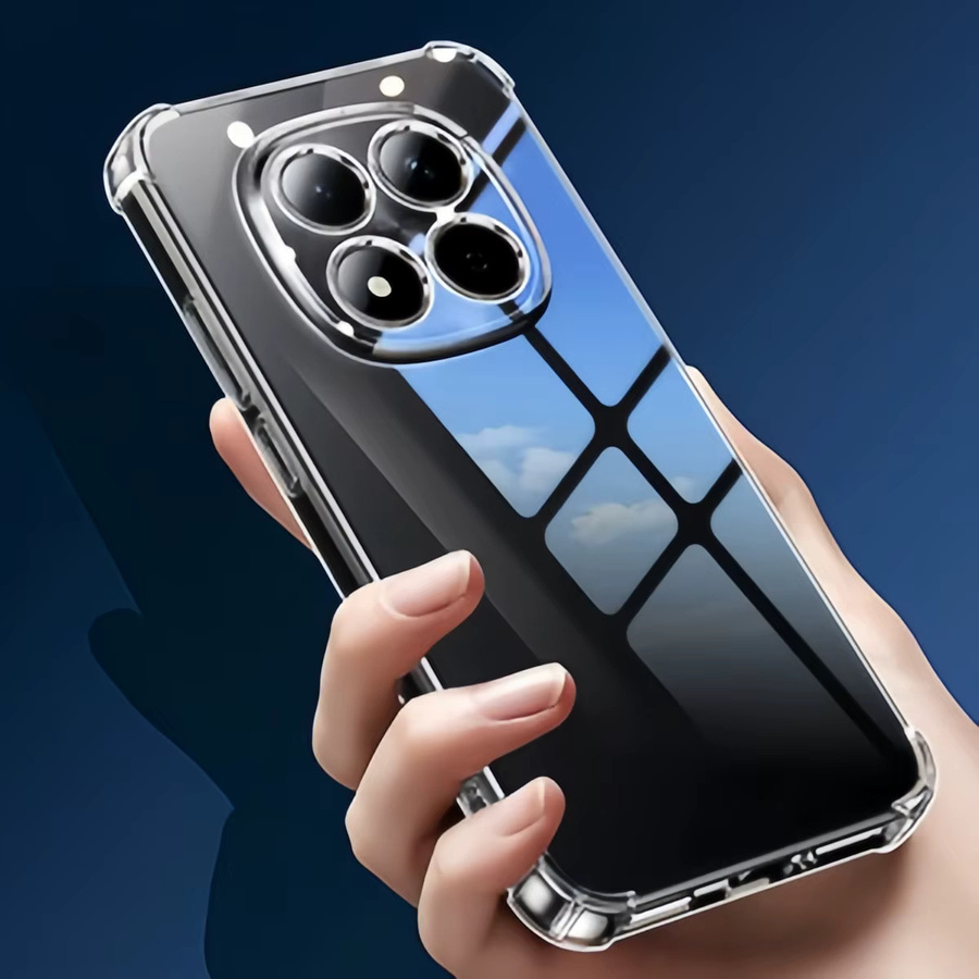Stoßfeste transparente TPU Schutzhülle für Xiaomi Redmi Note 15 Pro+, Redmi Note 15 Pro 5G/4G und Redmi Note 15 4G/5G - Bild 2