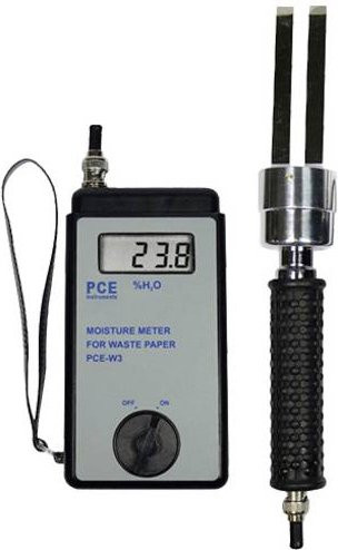 PCE Instruments PCE-W3 Materialfeuchtemessgerät in Grau - Bild 1