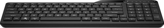 HP 460 Bluetooth-Tastatur für mehrere Geräte, Schwarz (7N7B8AA#ABD) - Bild 1