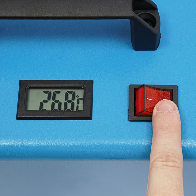 Elektrischer Hochdruck-Luftkompressor 1800W mit 30MPa und 2-Stufen-Kompression in Blau für Luftgewehre und Spritzpistolen - Bild 1
