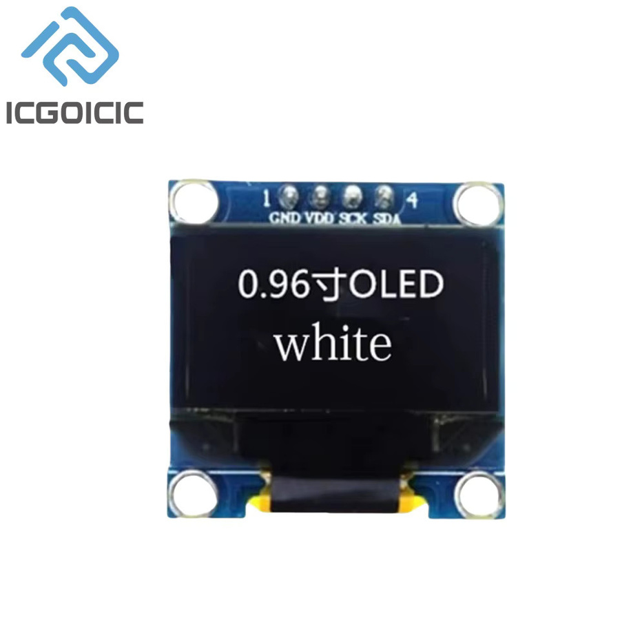 OLED LCD LED Display Modul 0,96 Zoll I2C IIC Seriell für Raspberry Pi und Arduino in Blau Weiß Gelb - Bild 2