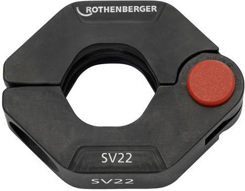 Rothenberger Pressring SV22 aus Edelstahl in Schwarz - Bild 1