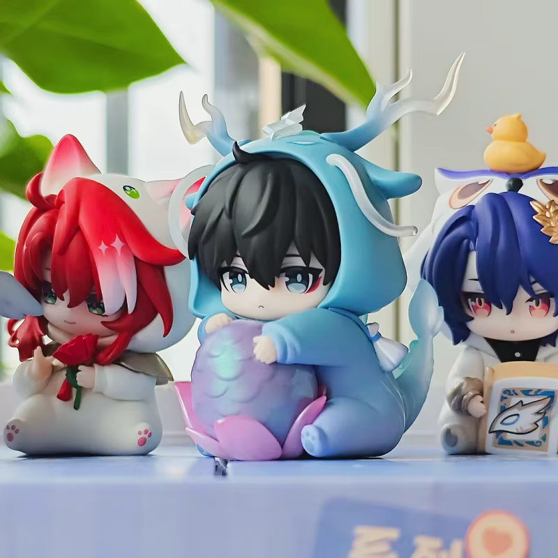 Bandai Honkai Star Rail Männliche Schlafsaal-Serie Blind Box, Q.Ver Mini Cartoon-Figur, Einzelfigur - Bild 1
