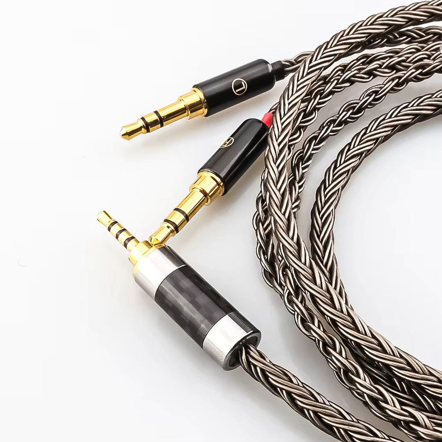 Hifiman HiFi 16-adriges Upgrade-Kabel für Kopfhörer in Grau für Sundara Ananda HE1000se HE1000v2 HE6se DEVA HE400se Arya HE4XX HE35x XS - Bild 3