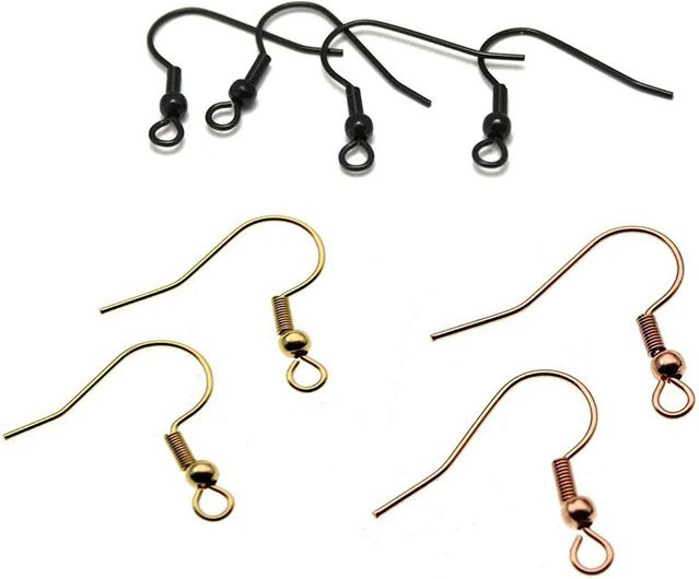 SUMOORL Ohrring Haken Edelstahl, 18x20mm, Unisex - Bild 1