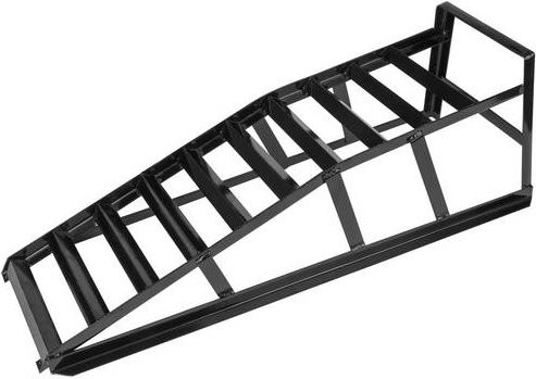 KS Tools PKW-Auffahrrampe aus Stahl in Schwarz, 2er-Set, L x B x H: 95 x 29 x 26,5 cm - Bild 1
