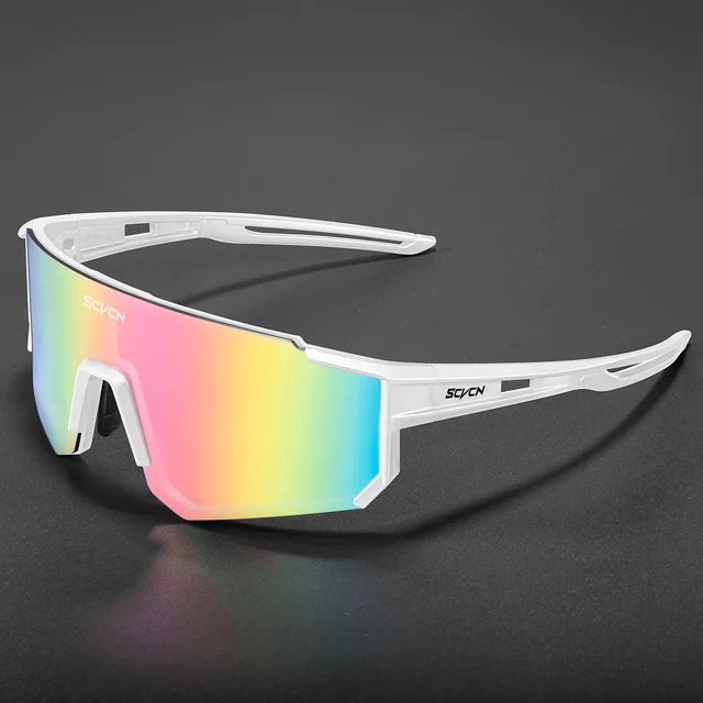 SCVCN Sportsonnenbrille, Unisex, Vollrand, Kunststoff - Bild 1