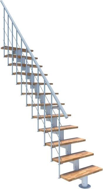Minka Raumspartreppe Comfort TOP Weiß für Geschosshöhen bis 312 cm - Bild 1