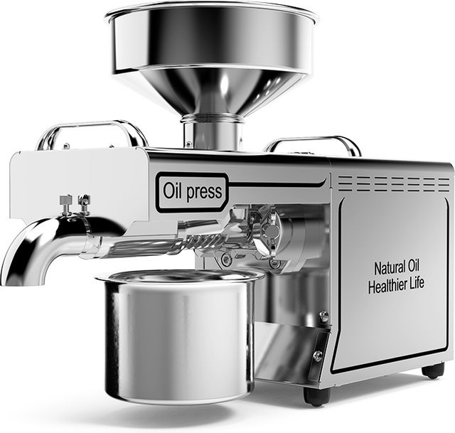 SUSWEETLIFE Ölpressmaschine aus Edelstahl in Silber für Haushalt und kleine Unternehmen - Bild 1