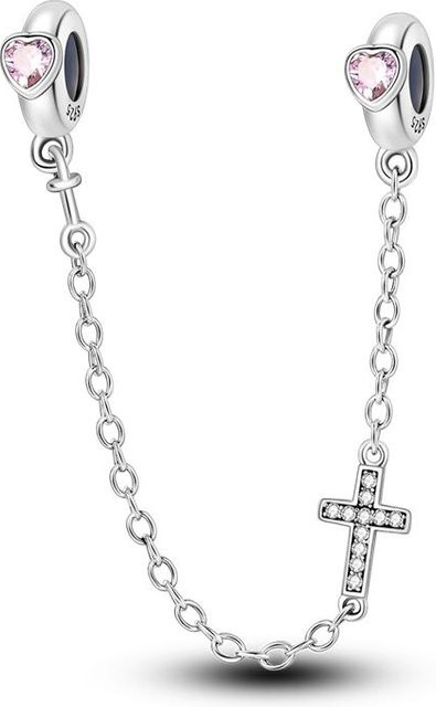 Yiran pet products Sicherheitskette Kupfer, Schmetterling, Zirkonia, Perle, Damen - Bild 1