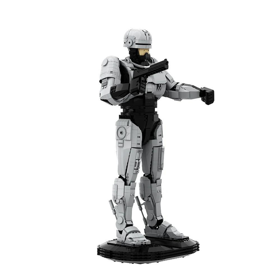 Gobricks Robocop Roboter Kriegspolizei Actionfigur Baustein ab 14 Jahren - Bild 1