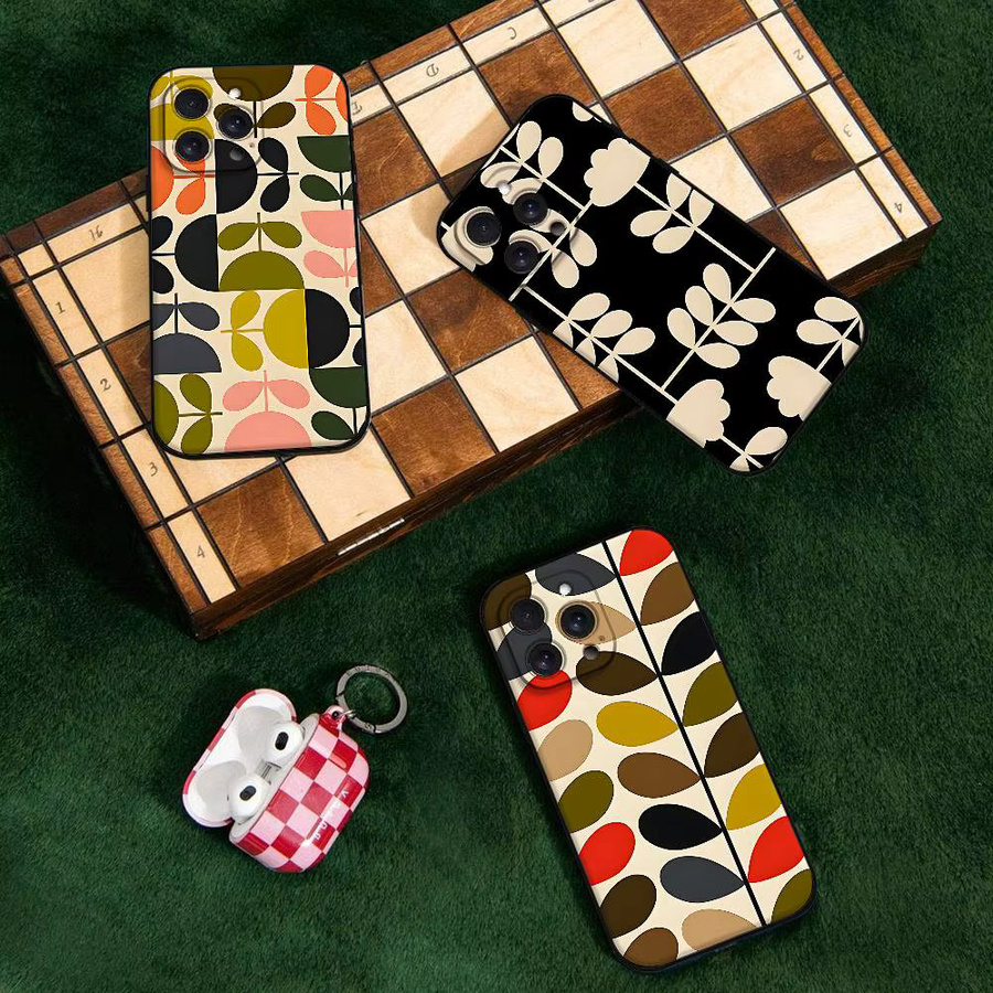 Orla Kiely Multi Stem Folio Handyhülle für iPhone 15, 14, 13, 12, 11 Pro Max und Plus in Multicolour - Bild 2