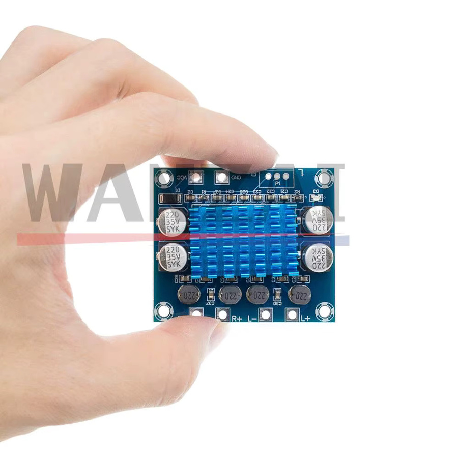 AITEWIN ROBOT Digital Stereo Audio Power Verstärker TPA3110 XH-A232 2,0 Kanal 30W + 30W Blau C6-001 - Bild 4
