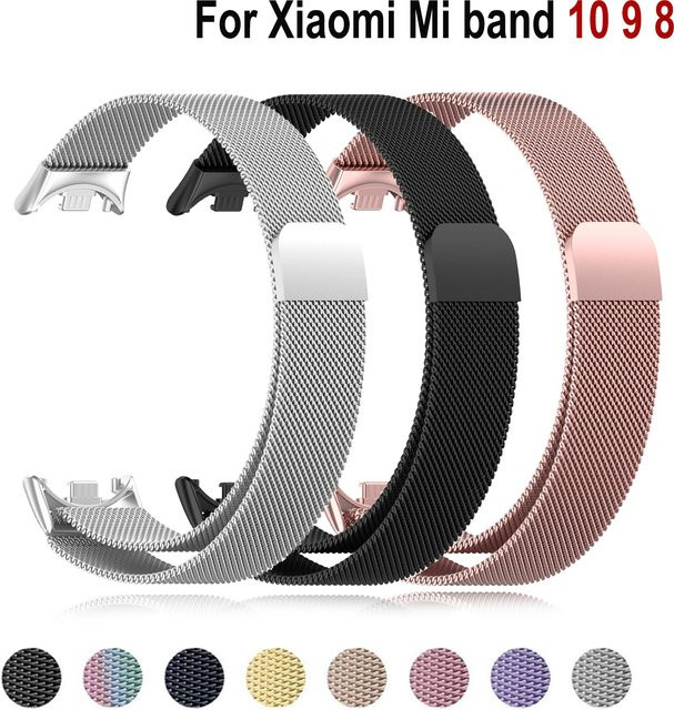 I LOVE LUO Uhrenarmband Milanaise, Edelstahl, Silber, Unisex - Bild 1