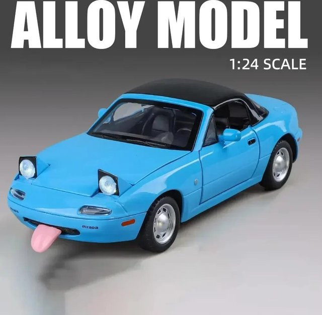 Linyi toy car Mx-5 Spielzeugauto, 1:24, mit Licht und Ton, ab 14 Jahren - Bild 1