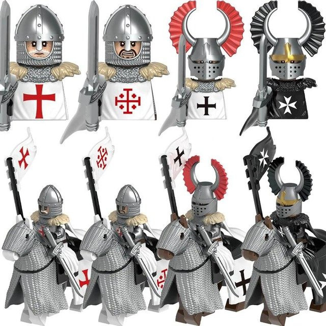 Mittelalterliche Burgritterfiguren, altägyptischer nubischer Soldat, Baustein, ab 14 Jahren - Bild 1