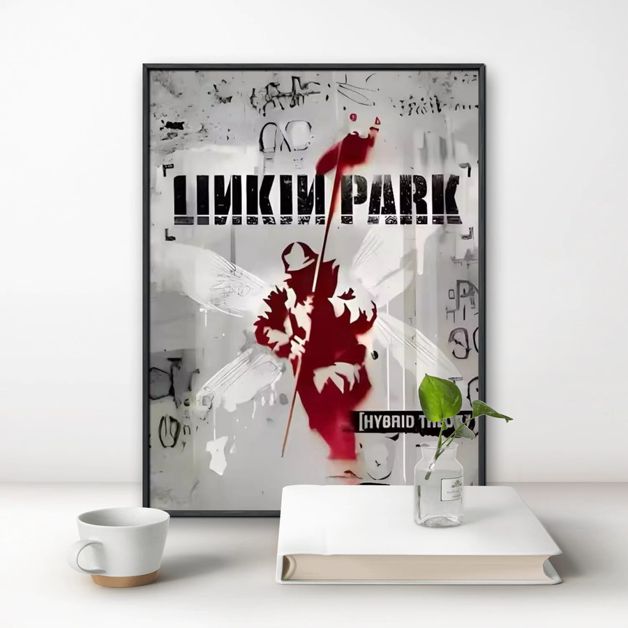 Potdemiel DIY Diamant-Gemälde Pop-Rock-Band Abstract Wanddeko Mehrfarbig B: 40,0 cm, H: 30,0 cm - Bild 2