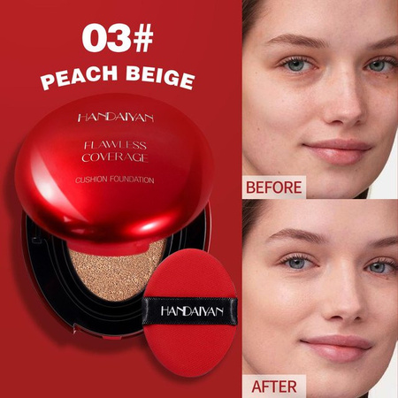 handaiyan Puder-Concealer Foundation, brown, natürliches Finish