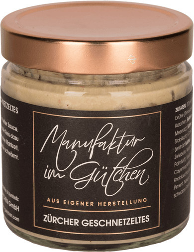 Manufaktur im Gütchen Zürcher Geschnetzeltes 350 g - Bild 1