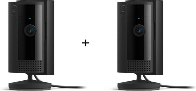 Ring Indoor Cam 2. Generation 2er-Set Schwarz mit WLAN - Bild 1