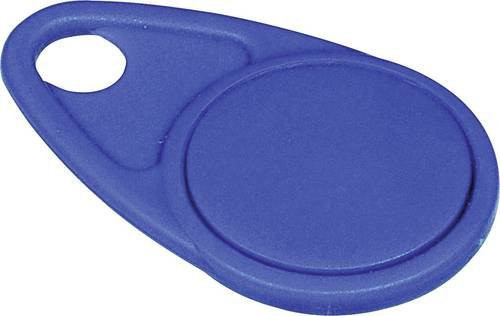 TowiTek Transponder-Schlüsselanhänger für RFID-Zugangskontrolle in Blau - Bild 1
