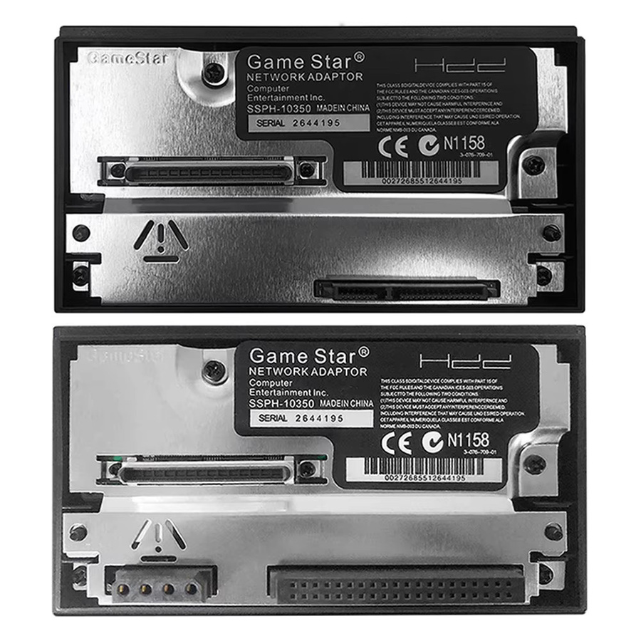 SATA-Netzwerkkartenadapter für PS2 Playstation 2 Fat Console mit SATA HDD Buchse und FMCB McBoot Speicherkarte in Schwarz - Bild 3
