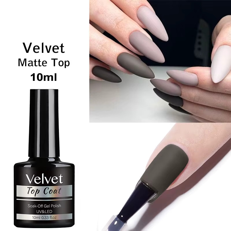 Arte Clavo Matte Top Coat Gel Polish, 10 ml, Matt - Bild 2