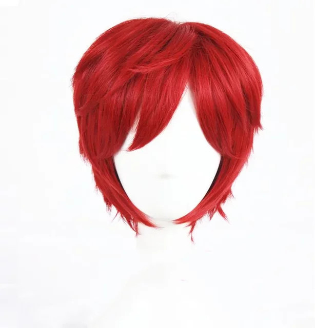 WHIMSICAL W Cosplay Perücke, 30 cm, rotes Kunsthaar - Bild 1