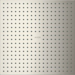 Hansgrohe Axor Kopfbrause Overhead Dusche in Chrom mit Rain und Mist Funktionen, quadratisch, B/B/B: 30 x 30 x 3 cm - Bild 1